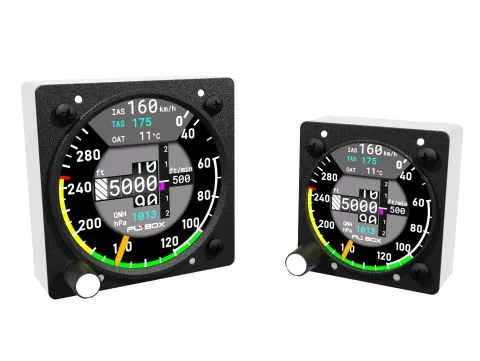 Kombi Instrument (Fahrt/H�he/Vario) SkySense AS57 / AS80