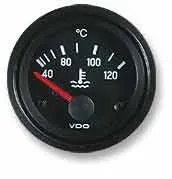 Khlwassertemperaturanzeige 120C,  52mm, VDO