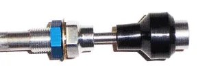 Gaszug mit Druckknopf 1.7