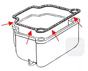 Schwimmerkammerdichtungssatz Bing-64 (Rotax 912-Serie)