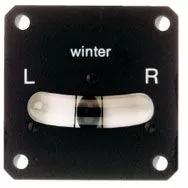 Querneigungsmesser Winter -quadratisch-