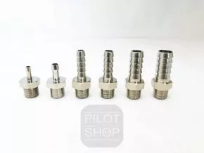 Schlauchfitting ⅛ gerade ID8