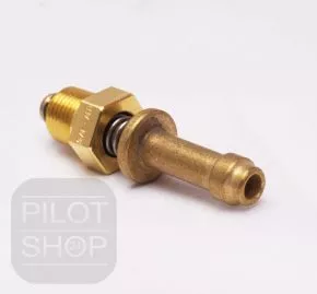 Drainventil 1/8 mit Schlauchanschlu