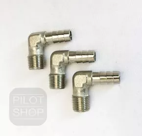 Schlauchfitting ⅛ abgewinkelt ID6