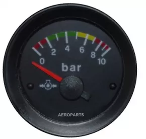 ldruckanzeige 52 mit Farbmarkierungen fr Rotax