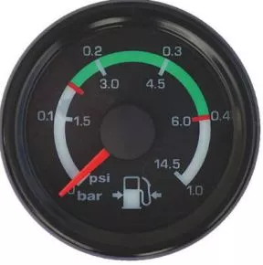 Benzindruckanzeige 0-1 Bar
