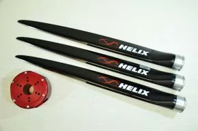 Metallkante 3 Blattpropeller