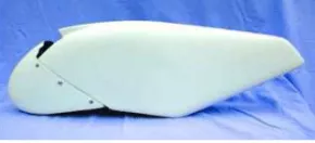 Bugradverkleidung fr Tecnam P92 / P96