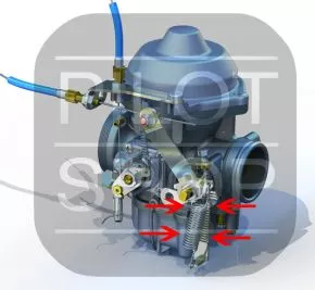 Gasfeder Bing 64 (Rotax 912-Serie)