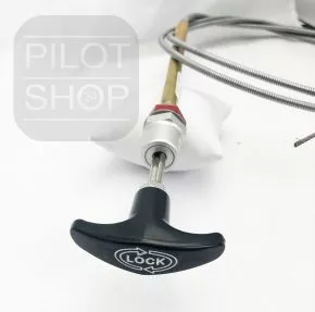 Bowdenzug 2 Zug-Version Choke fr Doppelvergaser mit LOCK