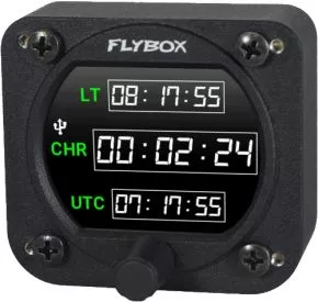 Flybox OMNIA CHRONO, Borduhr Chronometer