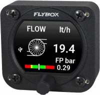 Flybox OMNIA Fuelcomputer, Benzinverbrauchanzeige