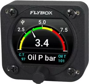 Flybox OMNIA Oil PT-CT, ldruck, ltemperatur, CHT