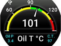Flybox OMNIA Oil PT-CT, ldruck, ltemperatur, CHT