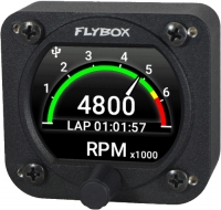 Flybox OMNIA RPM, Drehzahlmesser für Rotax