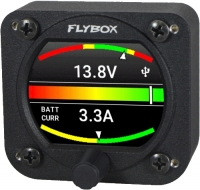 Flybox OMNIA VOLT-AMP, Voltmeter + Amperemeter