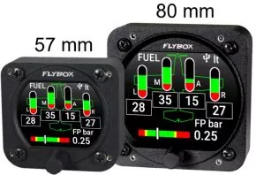 Tankanzeige Flybox OMNIA