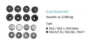Silentblock-Set fr Mortrger