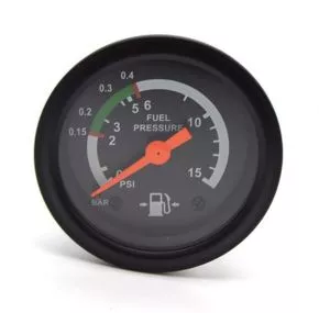 Benzindruckanzeige
