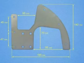 Halter Radverkleidung