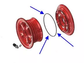 BERINGER Felgendichtungsring 6 Zoll