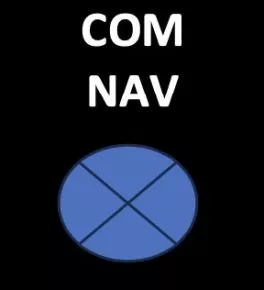 Schalterbeschriftung COM NAV