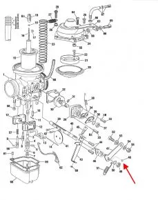 Federschoner / Lochbuchse Gasfeder Bingvergaser