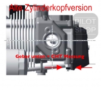 Zylinderkopftempertur-/ Khlwassertemperaturanzeige / CHT 150C,  52mm