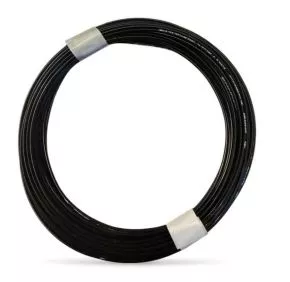 Luftfahrtkabel TEFZEL AWG 14, schwarz (10 Meter)