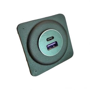 USB-Steckdose f�r 57 mm Panelbohrung